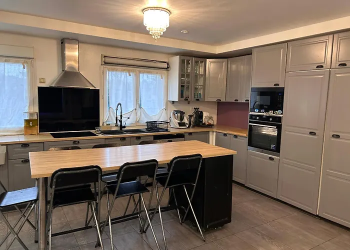 Maison Cosy, Elegence Et Espace Reunis Entre Cdg & Paris Tatil Evi Sarcelles